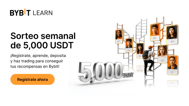 Sube en la tabla de clasificación de Bybit Learn: gana tu parte de los 5,000 USDT de esta semana.