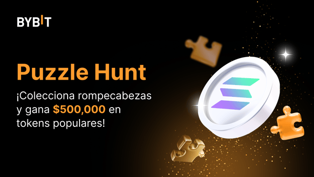 Únete a Sol PuzzleHunt: ¡Gana parte de un premio valorado en 500,000 USDT!