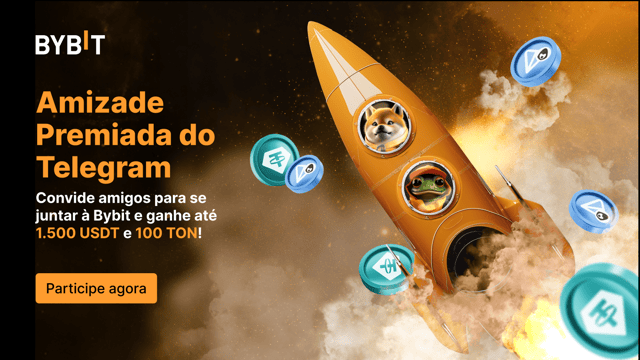 🚀 Amizade Premiada do Telegram: Ganhe até 1.500 USDT e 100 TON na Promoção de Indicações da Bybit! 🤝
