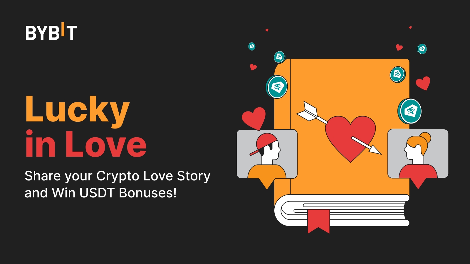 Bybit Announcement | Lucky in Love: Earn Your Valentines With Bybit