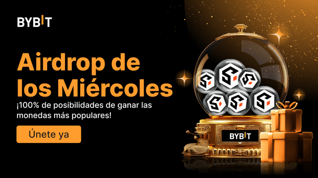 Airdrop de los miércoles: ¡Gana monedas populares:  100% garantizado, por orden de llegada!