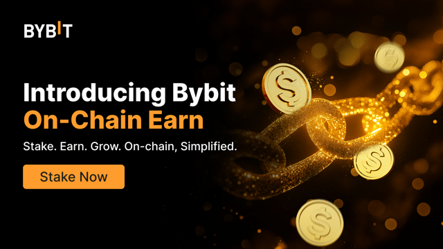 Introducing Bybit On-Chain Earn — Effortless Staking, Direct Blockchain Rewards