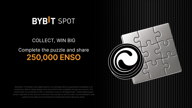 Complete the puzzle and win big: 250,000 ENSO up for grabs