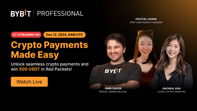 [Bybit Mastermind Ep. 4] Revolutionize Your Wallet: Unlock Seamless Crypto Payments & Grab Your Share of 500 USDT!