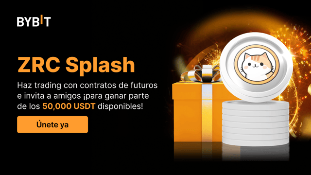 ZRC Splash: haz trading, invita a amigos y gana parte del fondo de premios de 50,000 USDT