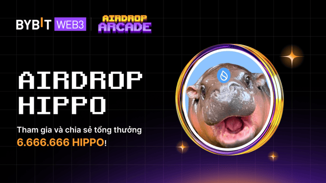 Airdrop HIPPO: Tham Gia & Chia Sẻ Tổng Thưởng 6.666.666 HIPPO!
