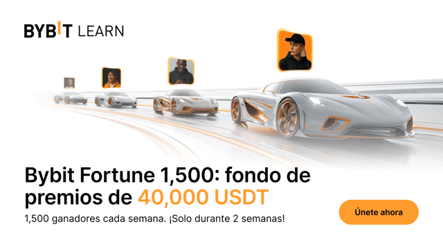 Bybit Fortune 1,500: ¡Gana parte del fondo de premios de 40,000 USDT!