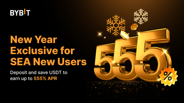 Celebrate the SEA New Year With Savings: Earn up to 555% APR on USDT!
