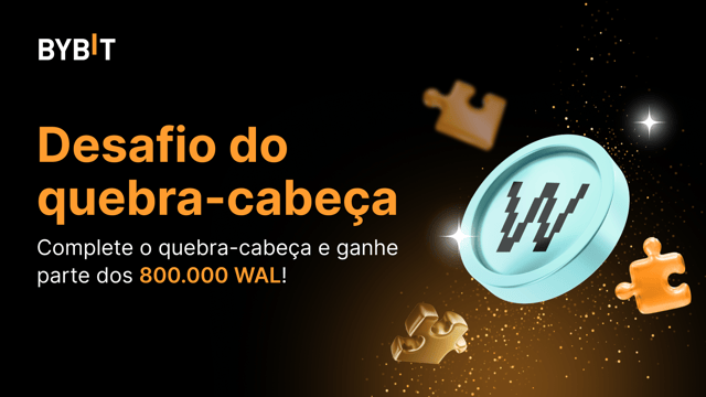 Complete o quebra-cabeça e ganhe muitos prêmios: 800.000 tokens WAL disponíveis