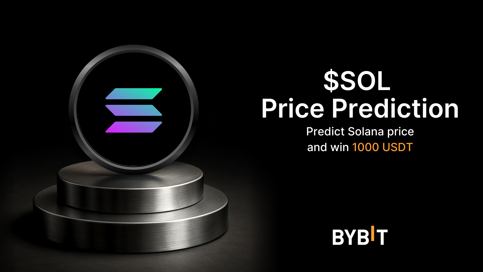 Bybit Announcement | Community Prediction: Predict SOL Price and Win 1000  USDT