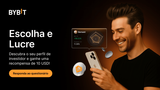 Bybit Escolha e Lucre: Responda a um breve questionário e invista do seu jeito com um bônus de boas-vindas!