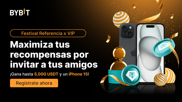 Festival Referencia x VIP: ¡Gana hasta 5,000 USDT y un iPhone 15!
