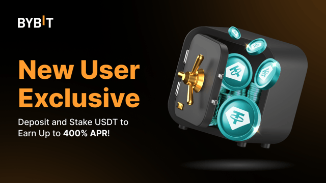 New User Exclusive: Earn 400% APR for USDT!