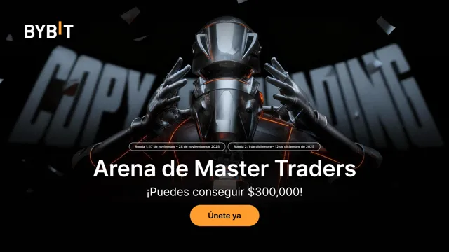 Arena de Master Traders ¡Participa en el torneo de trading de varias rondas y gana 300,000 USDT!
