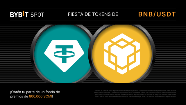 BNB Token Splash: Obtén tu parte del fondo de premios de 800,000 SOMI