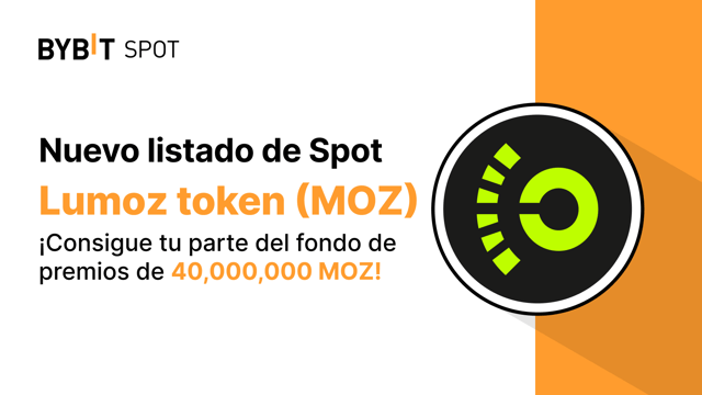 Nuevo listado: MOZ/USDT — Consigue tu parte del fondo de premios de 40,000,000 MOZ