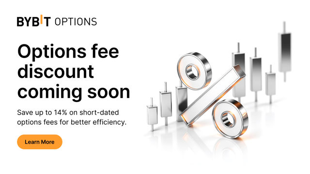 Short-dated options trading fee discount: Save up to 14%