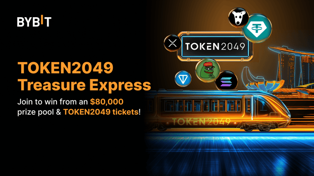 TOKEN2049 Treasure Express: Join and Grab Your Share From an $80,000 Prize Pool!