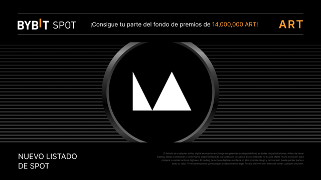 [Regiones seleccionadas únicamente] Nuevo listado: ART/USDT — Consigue una parte del fondo de premios de 14,000,000 ART