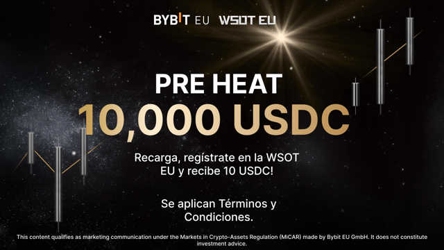 WSOT EU 2025 Warm-up: ¡Fácil! Premio total de 10.000 USDC