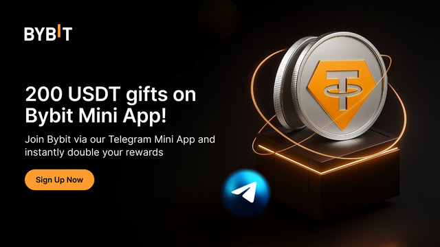 Bybit Telegram Mini App celebrates with double Welcome Gifts!