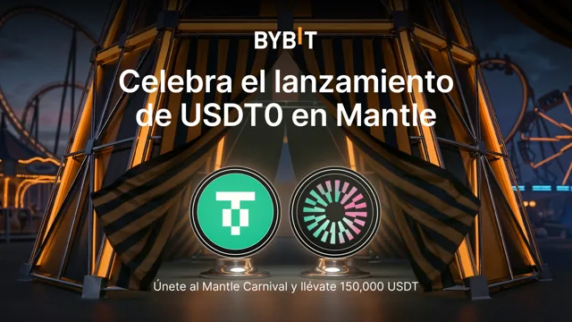 USDT0 ya está disponible en Mantle ¡Hazte con tu parte de los 150,000 USDT!