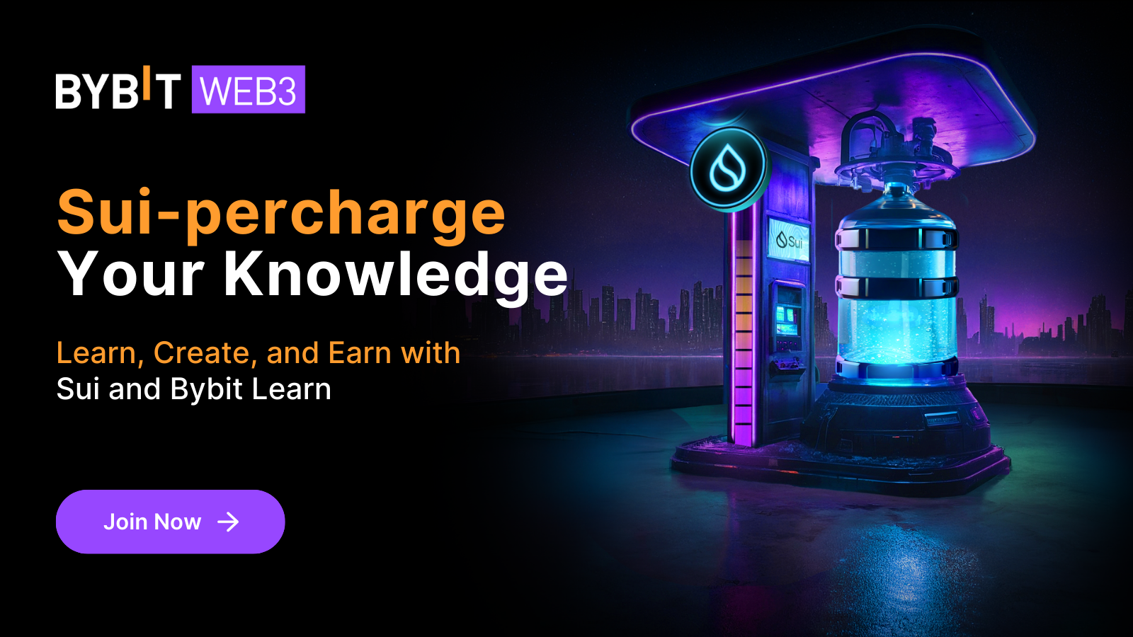 Sui-percharge Your Knowledge: Learn, Create & Earn with Sui and Bybit Learn!