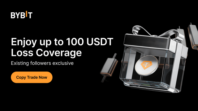 🛡️Trade with confidence: Exclusive 100 USDT Loss Coverage Vouchers for Copy traders!
