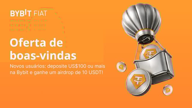 [Oferta fiduciária de boas-vindas] Compre cripto na Bybit e ganhe 10 USDT sem esforço!