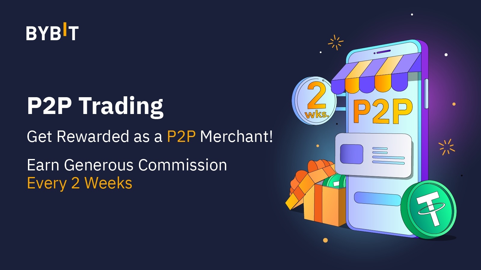 Bybit Announcement | Be Rewarded as a Bybit P2P Merchant!