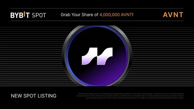 New listing : AVNT/USDT — Grab a share of the 4,000,000 AVNT prize pool