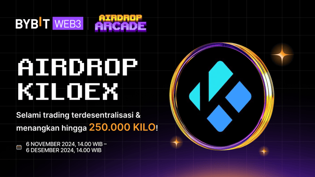 Airdrop KiloEx: Menangkan Bagian dari 250.000 KILO!