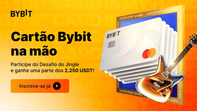 Cartão Bybit na mão: Participe do Desafio do Jingle e ganhe uma parte dos 2.250 USDT!