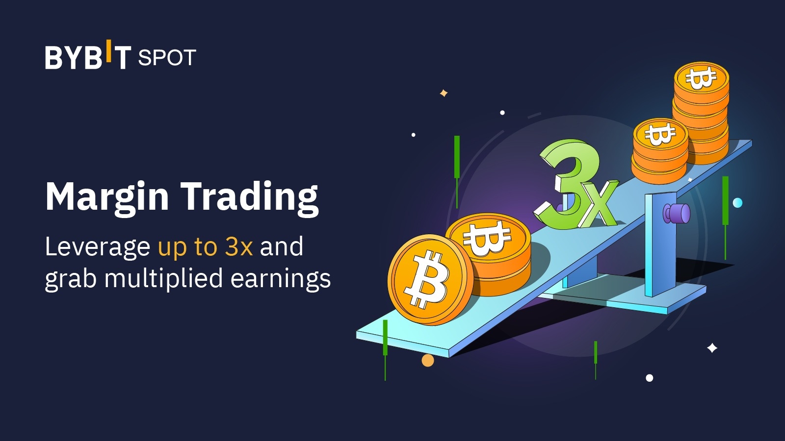 Bybit Announcement | Margin Trading on Spot: Up to 3x Leverage