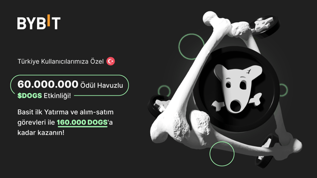 🔥 Türkiye Kullanıcılarımıza Özel Basit Görevlerle 60.000.000 $DOGS Airdrop 🔥