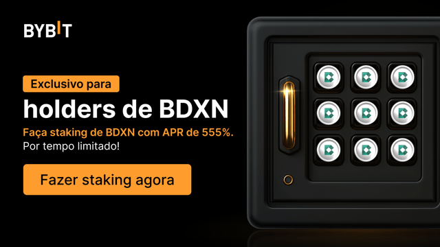 Participe da festa do BDXN: faça staking de BDXN com 555% de APR e ganhe parte do prêmio de 5.000.000 BDXN!