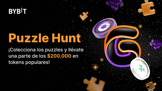 Puzzle Hunt: consigue puzzles para ganar tu parte de $200,000 en tokens que son tendencia.
