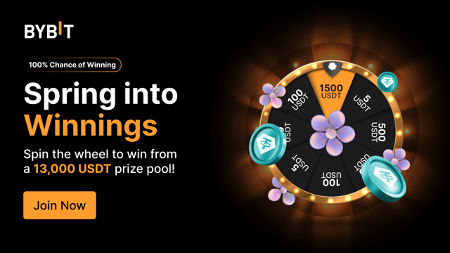 [Selected Countries Only] Spring Into Winnings: 100% Chance to Win From 13,000 USDT