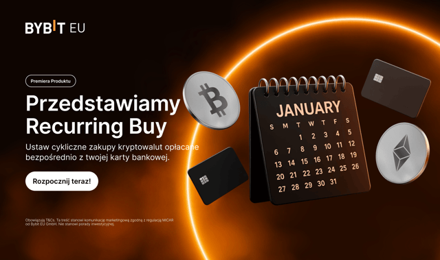 Wprowadzamy Recurring Buy — automatyczne zakupy kryptowalut bezpośrednio z Twojej karty bankowej