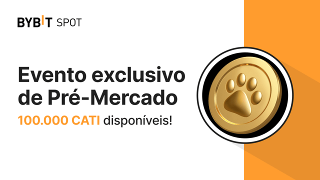 Evento exclusivo de Pré-mercado: Garanta uma parte do prêmio de 100.000 tokens CATI!