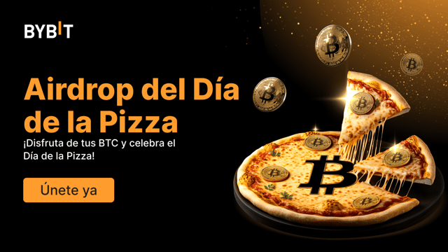 Airdrop del Día de la Pizza: ¡Gana BTC garantizado al 100%! ¡Apresúrate, es por orden de llegada!