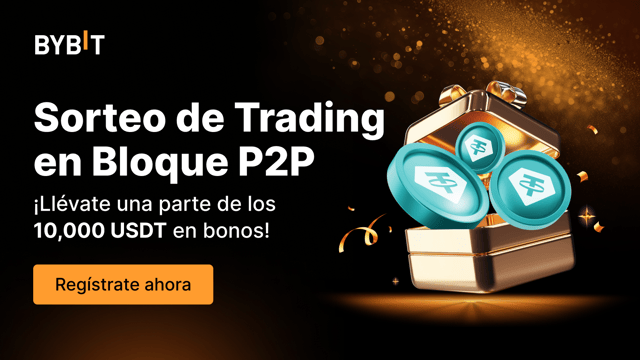 Sorteo de Trading P2P en bloque: ¡Gana parte de los 10,000 USDT disponibles en bonos!