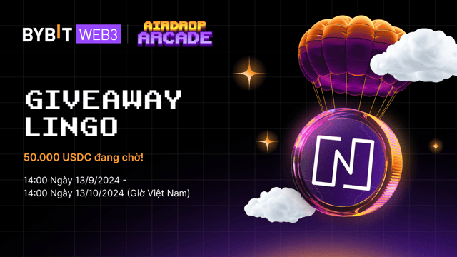 Airdrop Lingo: Chia Sẻ Tổng Thưởng 50.000 USDC
