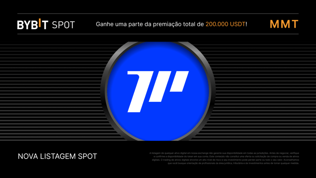 MMT Token Splash: Ganhe uma parte do prêmio total de 200.000 USDT!