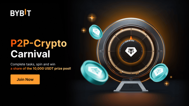 [Exclusive event] P2P-Crypto Carnival: A 10,000 USDT prize pool up for grabs!