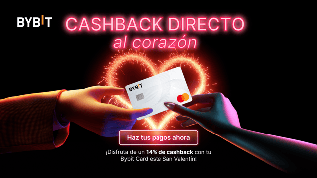 [Oferta especial por San Valentín] ¡Paga con tu tarjeta y gana un 14% de cashback!