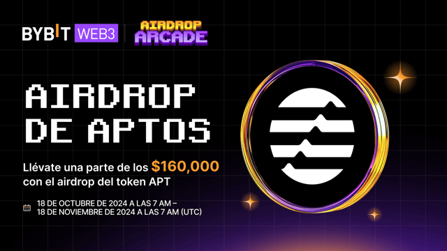 Evento de airdrops de Aptos: ¡reclama tu parte de los $160,000!