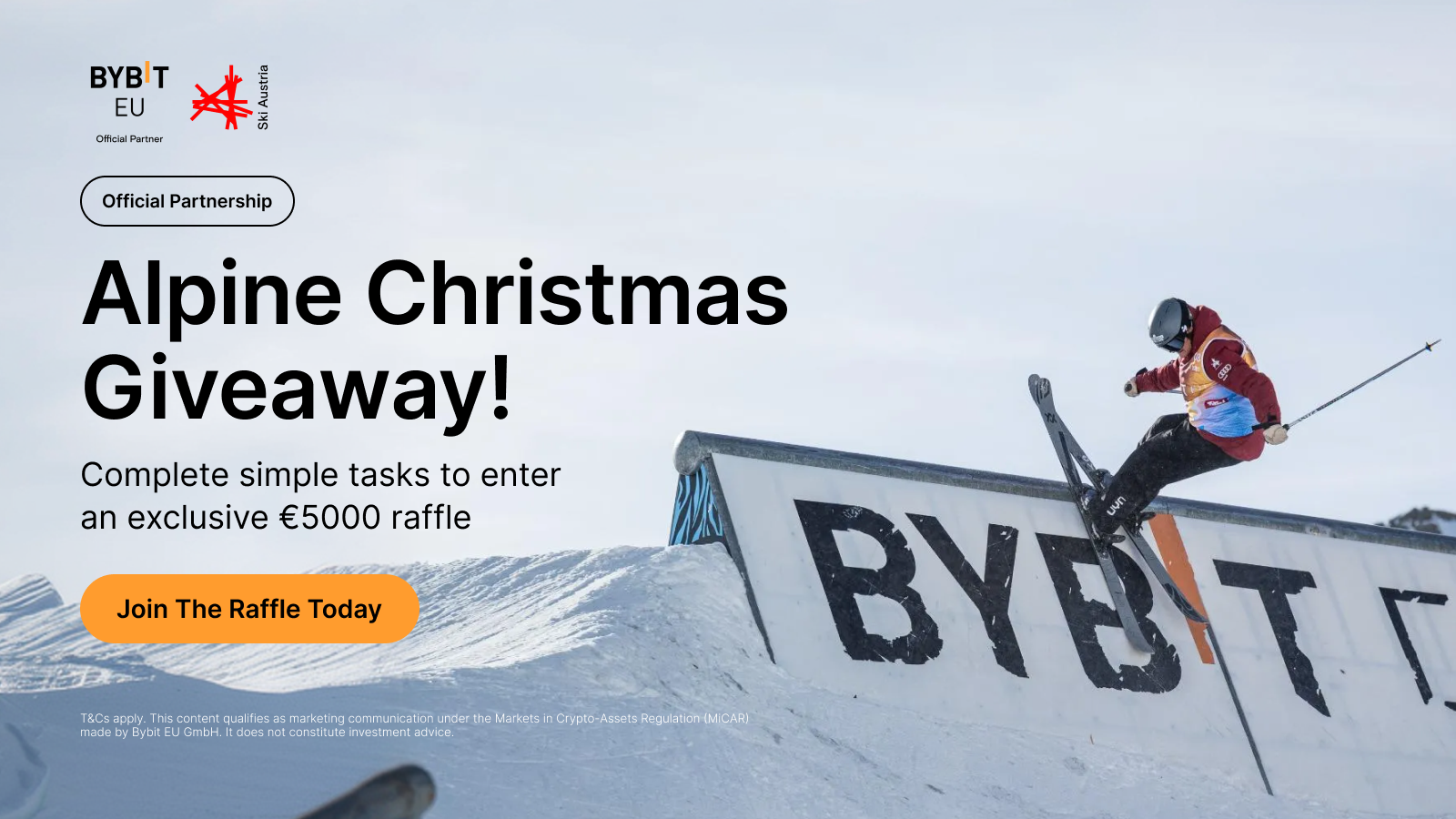 Bybit Announcement | Ski Austria x Bybit EU – A Winter Chance to Win €5,000  in Alpine Prizes