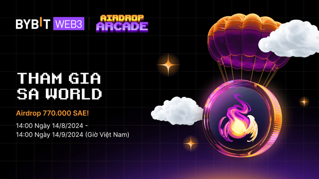 Airdrop SA World: Tham Gia SA World & Chia Sẻ 770.000 SAE!