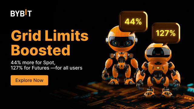 Product Update: Introducing Enhanced Grid Limits for Bybit Grid Bots and Additional VIP-Exclusive Benefits
